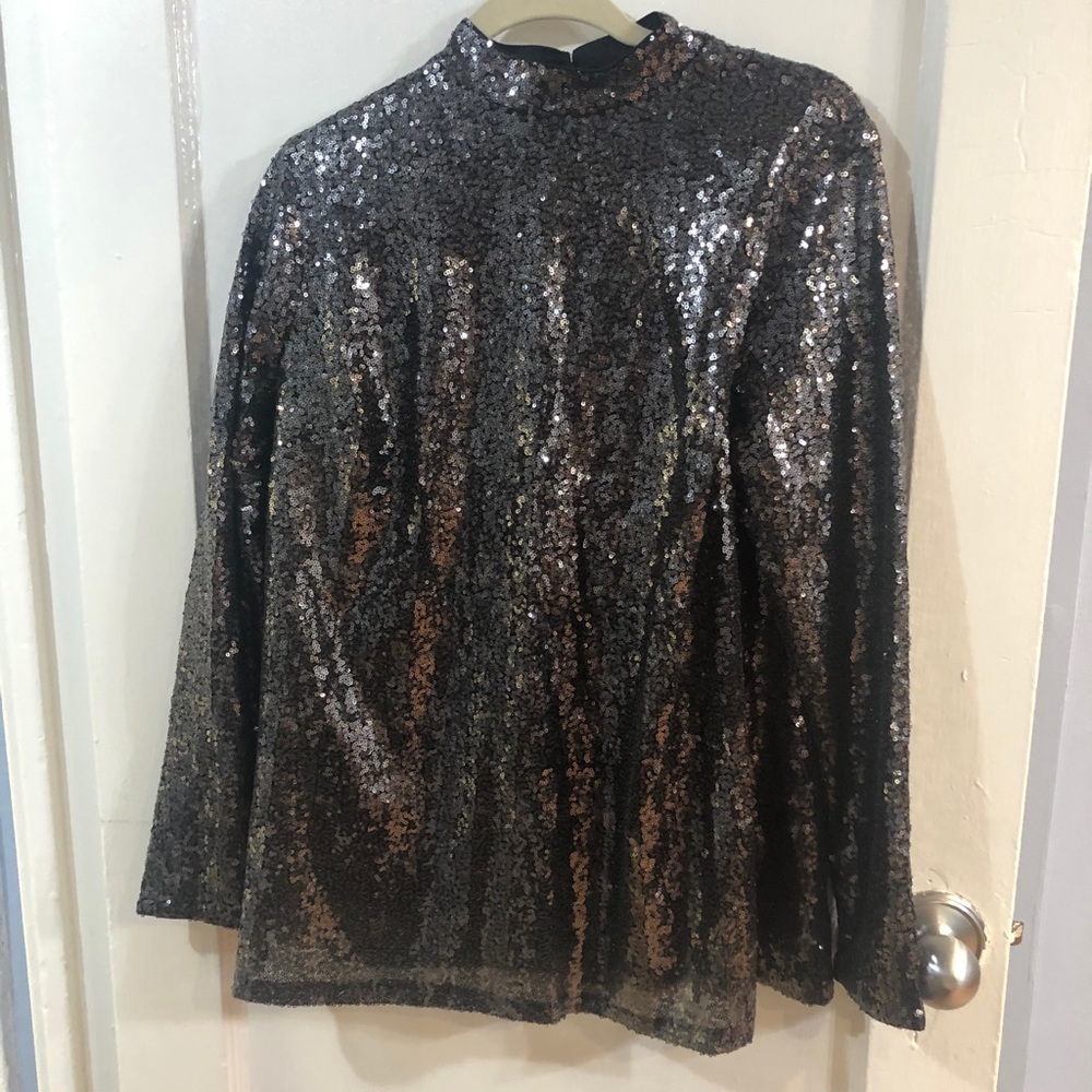 Lane Bryant sequined top